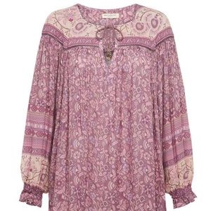 SPELL DAHLIA BLOUSE MULBERRY